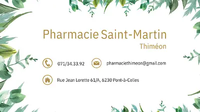 Pharmacie Saint Martin (thiméon)